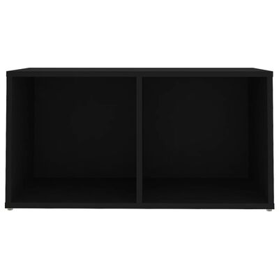 vidaXL Móvel de TV 72x35x36,5 cm contraplacado preto
