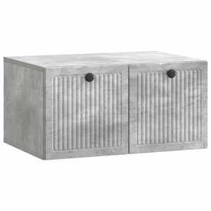vidaXL Gabinete de TV de Parede Cinzento Cimento 59,5 x 41 x 30 cm