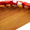 vidaXL Espreguiçadeira com almofada 2 pcs Castanho 60 x 154 x 74cm