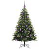vidaXL &Aacute;rvore de Natal Artificial com Hastes Flex&iacute;veis 150 LEDs 150 cm