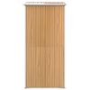 vidaXL Abrigo de jardim 192x108x223 cm aço galvanizado Marrom