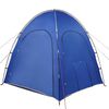 vidaXL Tenda de Piscina azul ciano 366 x 305 x 231 cm Poliéster