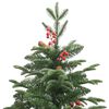 vidaXL &Aacute;rvore de Natal Artificial Verde 180 cm PVC, Metal e Pl&aacute;stico