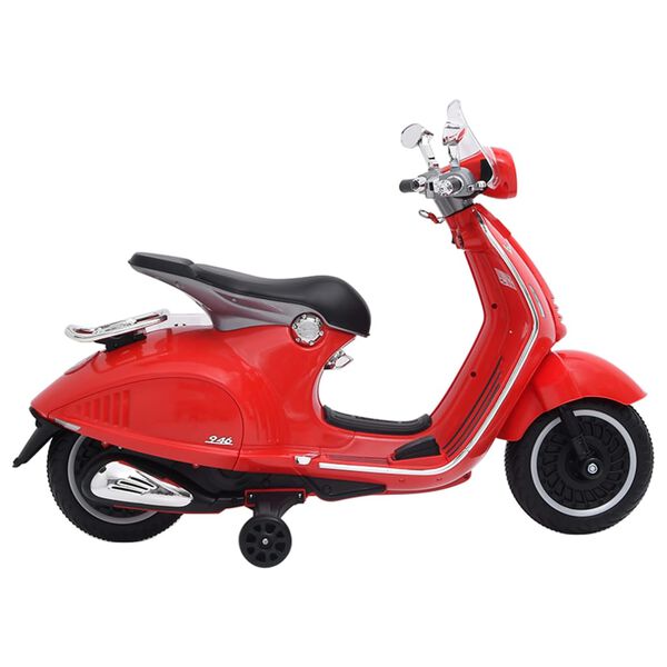 vidaXL Motocicleta el&eacute;trica para crian&ccedil;as Vespa GTS300 vermelho