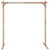 vidaXL Arco de Casamento Marrom Claro 225 x 95 x 226 cm