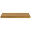 vidaXL Prateleira de Parede 4 pcs Bege 50 x 23,5 x 4 cm