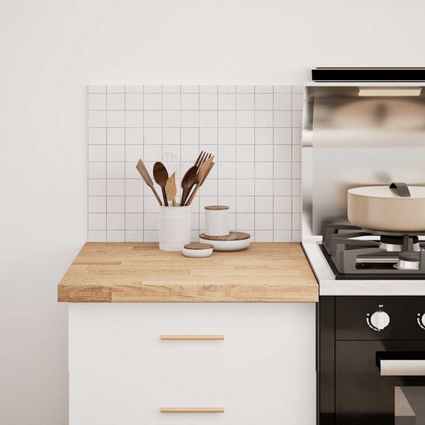 VidaXL Bancada de cozinha retangular 60x63,5x4 cm carvalho maci&ccedil;a