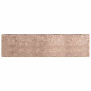 vidaXL Passadeira MARSA Areia 50 x 450 cm Poli&eacute;ster e PVC