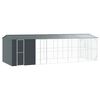 vidaXL Gaiola para P&aacute;ssaros Antracite 860 x 310 x 247 cm