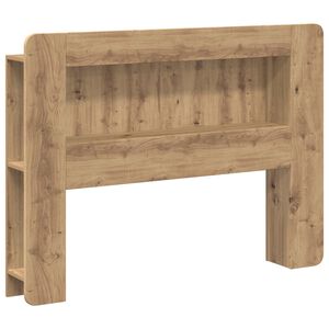 vidaXL Cabeceira com Arm&aacute;rio Carvalho Arttisan Madeira engenheirada