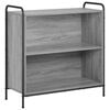 vidaXL Gabinete de Livros 80 x 33 x 80 cm Derivados de Madeira
