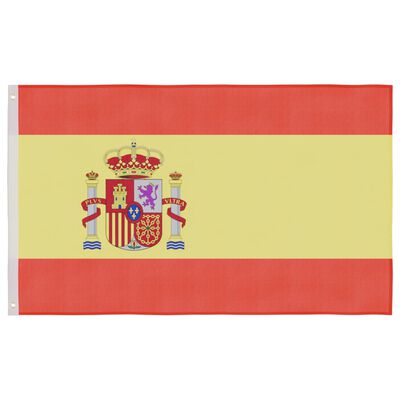 vidaXL Bandeira da Espanha 90x150 cm