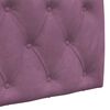 vidaXL Cabeceira Suspensa Roxo 110 x 55 x 7 cm Veludo