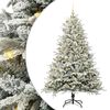 vidaXL &Aacute;rvore de Natal Artificial Pr&eacute;-iluminada com Conjunto de Bolas