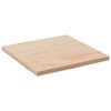 vidaXL Tampo de mesa quadrado 50x50x2,5 cm pinho maci&ccedil;o