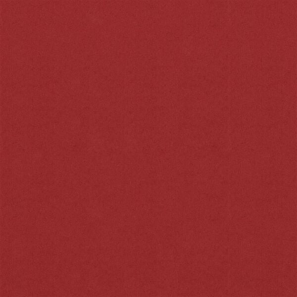 vidaXL Tela de varanda 120x400 cm tecido Oxford vermelho