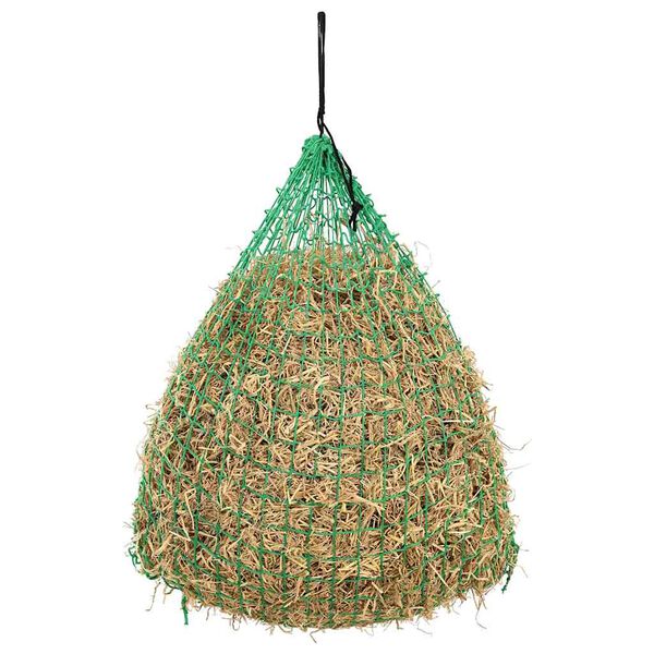 vidaXL Redes para feno arredondada PP 2 pcs 0,75x0,5 m