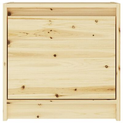 vidaXL Mesas de cabeceira 2 pcs 40x30,5x40 cm madeira de abeto maciça