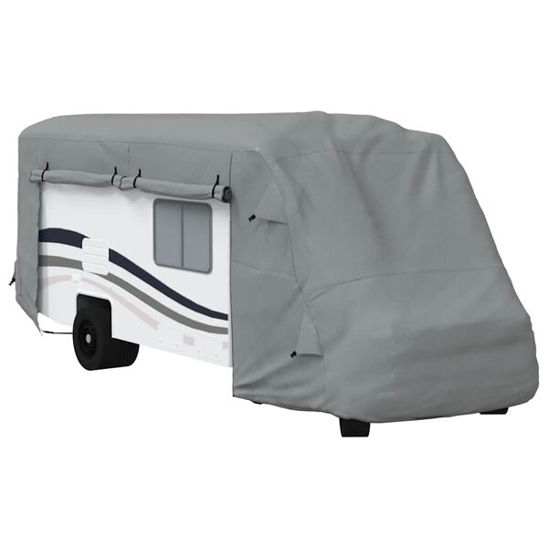 vidaXL Capas autocaravanas 730x235x275 cm tecido n&atilde;o tecido cinzento