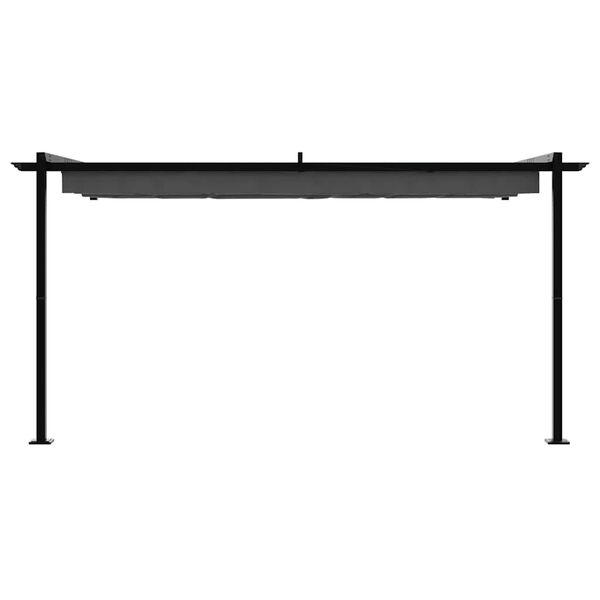 vidaXL Gazebo Antracite 400 x 300 x 200 cm Poliéster