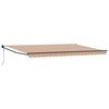 vidaXL Toldo Multicolor 500 x 300 x 165 cm Poli&eacute;ster e Metal