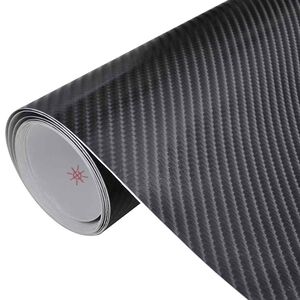 vidaXL Pel&iacute;cula para carro 100x150 cm 4D preto