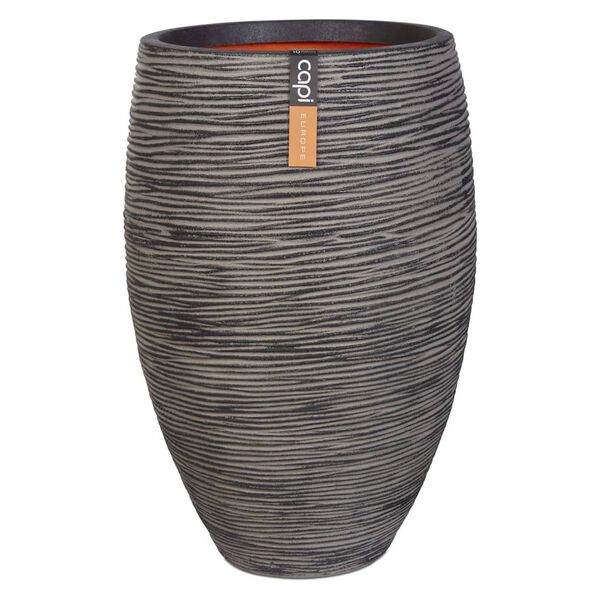 Capi Vaso Nature Rib elegante Deluxe 45x72 cm antracite