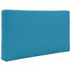 vidaXL Almofada para Sof&aacute; Externo 3 pcs Azul Royal Poli&eacute;ster