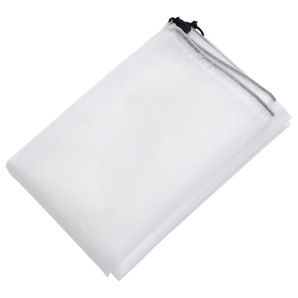 vidaXL Coberturas para plantas com cord&atilde;o 8 pcs 70 g/m&sup2; 0,8x1,2 m