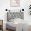 vidaXL Cabeceira Suspensa Cinzento-claro 90 x 55 x 7 cm Veludo