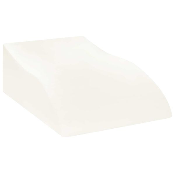 vidaXL Travesseiro para Perna Cinzeto 68 x 41 x 24 cm