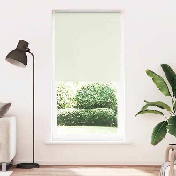 vidaXL Persiana de enrolar 100x210 cm largura tecido 95,7 cm poli&eacute;ster