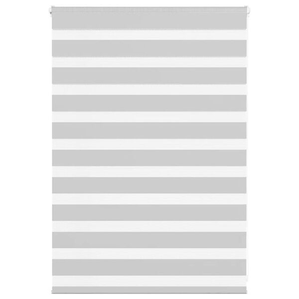 vidaXL Cortina de zebra 95x100 cm largura do tecido 90,9 cm poli&eacute;ster