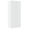 vidaXL Arm&aacute;rio alto 80x42,5x185 cm deriv. de madeira branco