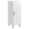 vidaXL Buffet Branco Brilhante 33 x 34,5 x 89,5 cm