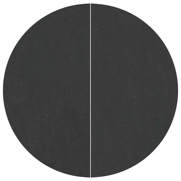 vidaXL Lona para Fundo de Piscina Preto &Oslash; 244 cm Tecido N&atilde;o Tecido