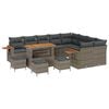 vidaXL Conjunto de Sof&aacute; de Jardim 14 unid. 10-N&uacute;mero de lugares