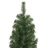 vidaXL &Aacute;rvore de Natal Artificial Verde 210 cm PVC e A&ccedil;o e Pl&aacute;stico