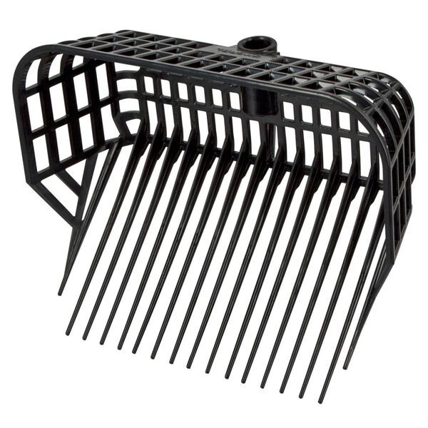 Kerbl Cabe&ccedil;a de forquilha Maxi preta 326056