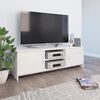 vidaXL M&oacute;vel de TV 120x30x37,5 cm contraplacado branco
