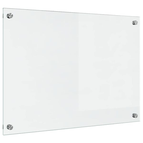 vidaXL Proteção de Cozinha Transparente 70 x 50 cm vidro temperado