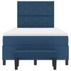 vidaXL Cama Box com cabeceira Azul 120 x 200 cm tecido
