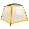 vidaXL Tenda para piscina 500x433x250 cm tecido amarelo