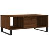 vidaXL Mesa de centro 90x50x36,5cm derivados madeira carvalho castanho