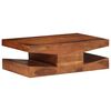 vidaXL Mesa de centro 90x60x30 cm madeira de ac&aacute;cia maci&ccedil;a