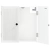 vidaXL Arm&aacute;rio para Dartboard EDE Branco 52,5 x 10,5 x 53,5 cm