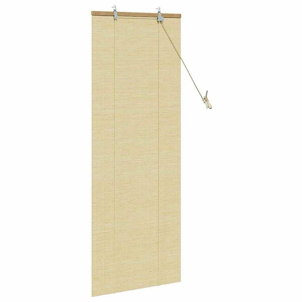 vidaXL Persianas e Cortinas para Janelas Outros Manual Natural Bambu
