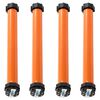 vidaXL Motores tubulares 4 pcs 20 Nm