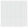 vidaXL Cortina de Renda Branco 220 x 400 cm Poli&eacute;ster