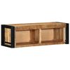 vidaXL M&oacute;vel de TV 80x30x25 cm madeira mangueira &aacute;spera maci&ccedil;a